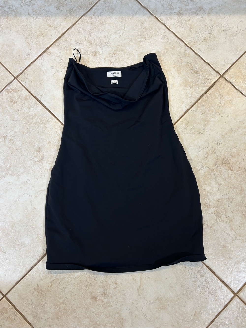 Aritzia Contour Black Tube Dress Size L
